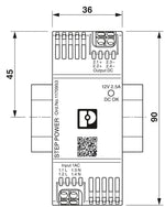 STEP3-PS/1AC/12DC/2.5/PT – Alimentatore Switching 12V DC 2,5A | Phoenix Contact