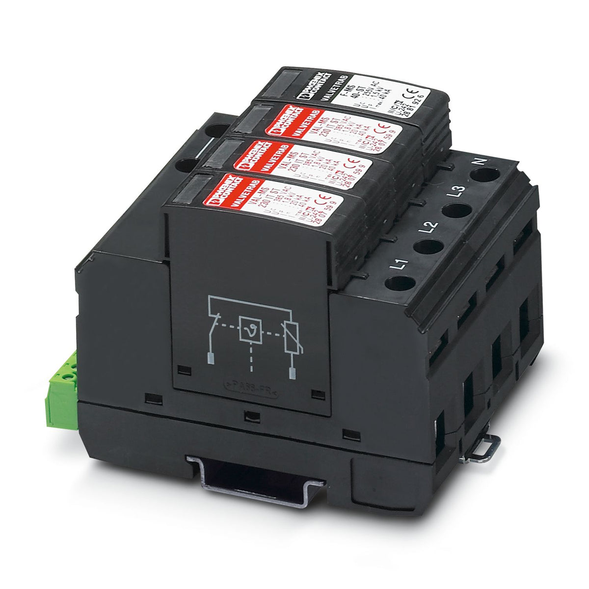 VAL-MS 230/3+1 FM - Type 2 surge arrester