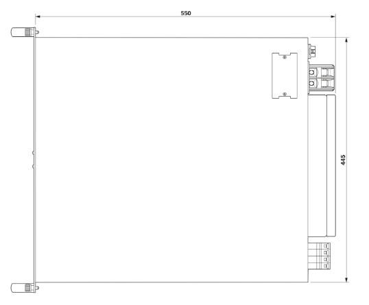 Power module Phoenix Contact DC 30kW CHARX PS-M2/3AC/1000DC/30KW